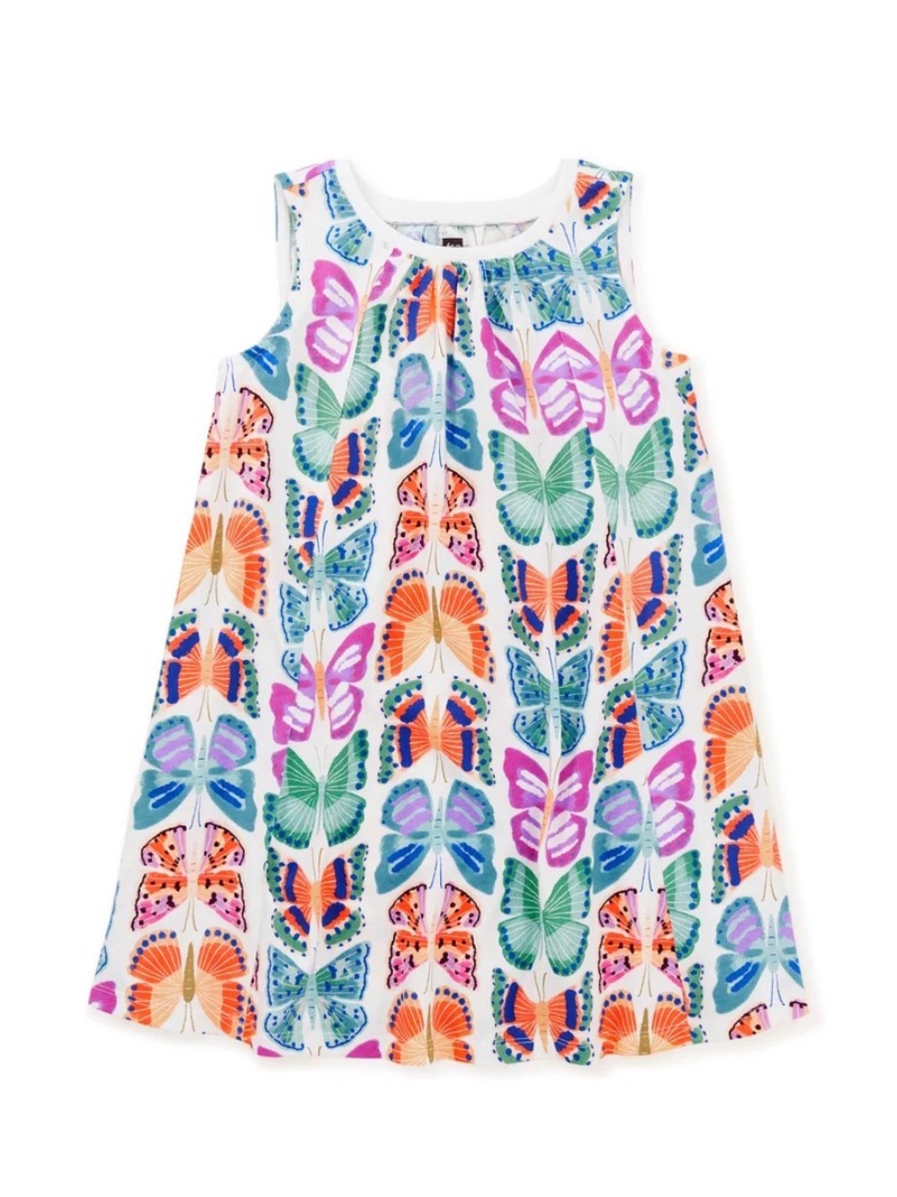 Tea Trapeze Dress Mariposas Pintadas